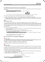 Preview for 144 page of Hitachi FSXN1E Series Installation And Operation Manual