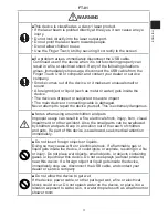 Preview for 3 page of Hitachi FT-01 User Manual