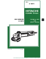 Hitachi G 10SF3 Technical Data And Service Manual preview