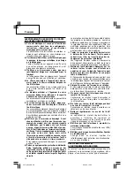 Preview for 16 page of Hitachi G 10SN Safety Instructions And Operation Manual