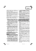 Preview for 17 page of Hitachi G 10SN Safety Instructions And Operation Manual