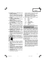 Preview for 19 page of Hitachi G 10SN Safety Instructions And Operation Manual