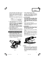 Preview for 23 page of Hitachi G 10SN Safety Instructions And Operation Manual