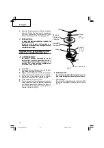 Preview for 24 page of Hitachi G 10SN Safety Instructions And Operation Manual