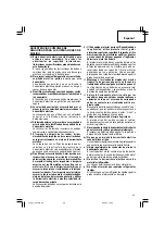 Preview for 29 page of Hitachi G 10SN Safety Instructions And Operation Manual