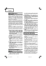 Preview for 30 page of Hitachi G 10SN Safety Instructions And Operation Manual