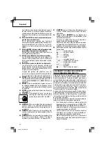 Preview for 32 page of Hitachi G 10SN Safety Instructions And Operation Manual