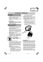 Preview for 35 page of Hitachi G 10SN Safety Instructions And Operation Manual