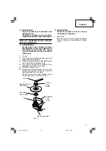 Preview for 37 page of Hitachi G 10SN Safety Instructions And Operation Manual