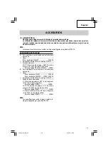 Preview for 39 page of Hitachi G 10SN Safety Instructions And Operation Manual