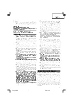 Preview for 5 page of Hitachi G 10SS Handling Instructions Manual