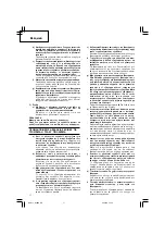 Preview for 18 page of Hitachi G 10SS Handling Instructions Manual