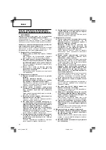 Preview for 24 page of Hitachi G 10SS Handling Instructions Manual