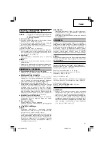 Preview for 29 page of Hitachi G 10SS Handling Instructions Manual