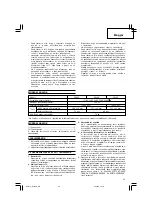 Preview for 33 page of Hitachi G 10SS Handling Instructions Manual