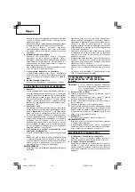 Preview for 34 page of Hitachi G 10SS Handling Instructions Manual