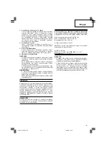 Preview for 35 page of Hitachi G 10SS Handling Instructions Manual