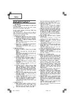 Preview for 36 page of Hitachi G 10SS Handling Instructions Manual