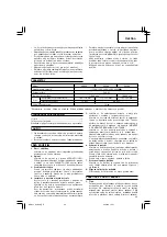 Preview for 39 page of Hitachi G 10SS Handling Instructions Manual