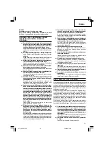 Preview for 43 page of Hitachi G 10SS Handling Instructions Manual