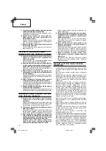 Preview for 44 page of Hitachi G 10SS Handling Instructions Manual