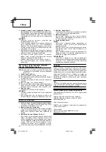 Preview for 46 page of Hitachi G 10SS Handling Instructions Manual