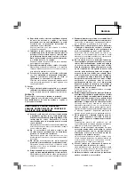 Preview for 49 page of Hitachi G 10SS Handling Instructions Manual