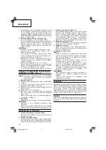 Preview for 58 page of Hitachi G 10SS Handling Instructions Manual