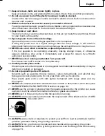 Предварительный просмотр 7 страницы Hitachi G 12SA2 Instruction And Safety Manual