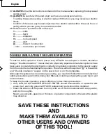 Preview for 8 page of Hitachi G 12SA2 Instruction And Safety Manual