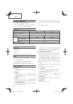 Предварительный просмотр 20 страницы Hitachi G 12SC2 Handling Instructions Manual