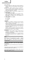 Preview for 19 page of Hitachi G 12Se Handling Instructions Manual