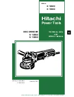 Hitachi G 12SE2 Technical Data And Service Manual preview