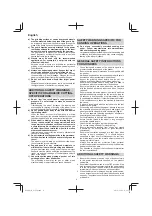 Preview for 4 page of Hitachi G 12VA Handling Instructions Manual