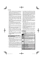 Preview for 18 page of Hitachi G 12VA Handling Instructions Manual