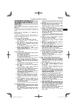 Preview for 21 page of Hitachi G 12VA Handling Instructions Manual