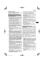 Preview for 47 page of Hitachi G 12VA Handling Instructions Manual