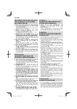 Preview for 48 page of Hitachi G 12VA Handling Instructions Manual