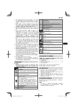 Preview for 61 page of Hitachi G 12VA Handling Instructions Manual