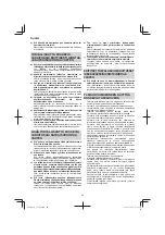 Preview for 66 page of Hitachi G 12VA Handling Instructions Manual