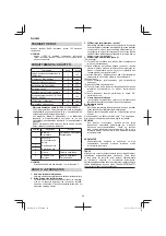 Preview for 68 page of Hitachi G 12VA Handling Instructions Manual