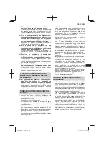 Preview for 73 page of Hitachi G 12VA Handling Instructions Manual