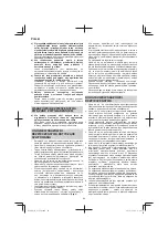 Preview for 80 page of Hitachi G 12VA Handling Instructions Manual