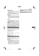 Preview for 89 page of Hitachi G 12VA Handling Instructions Manual