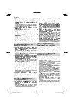 Preview for 92 page of Hitachi G 12VA Handling Instructions Manual