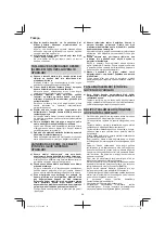 Preview for 98 page of Hitachi G 12VA Handling Instructions Manual