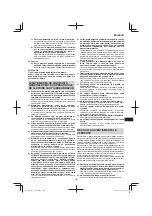 Preview for 103 page of Hitachi G 12VA Handling Instructions Manual