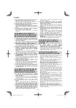 Preview for 104 page of Hitachi G 12VA Handling Instructions Manual