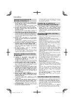 Preview for 110 page of Hitachi G 12VA Handling Instructions Manual