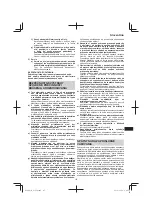 Preview for 115 page of Hitachi G 12VA Handling Instructions Manual